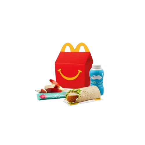 Chicken Snack Wrap Happy Meal with Crispy Chicken