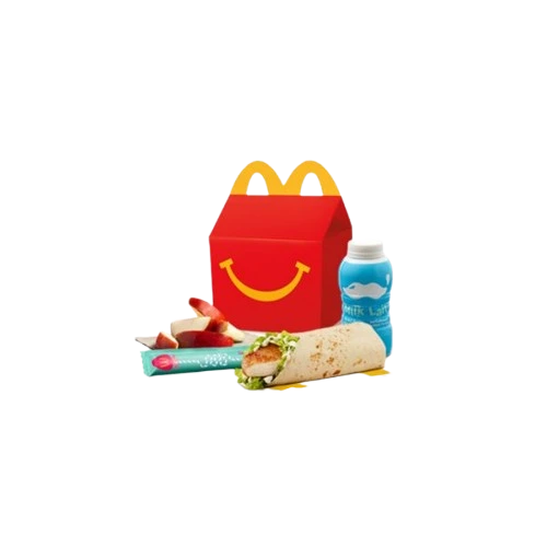 Chicken Snack Wrap Happy Meal with Grilled Chicken