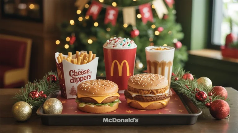 Christmas Menu McDonald's