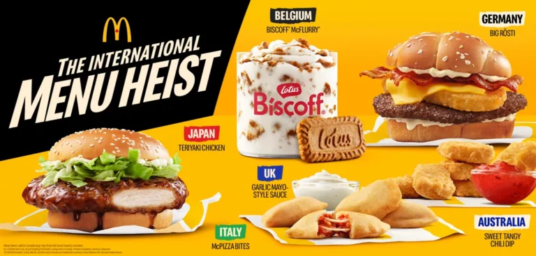 McDonald's International Menu