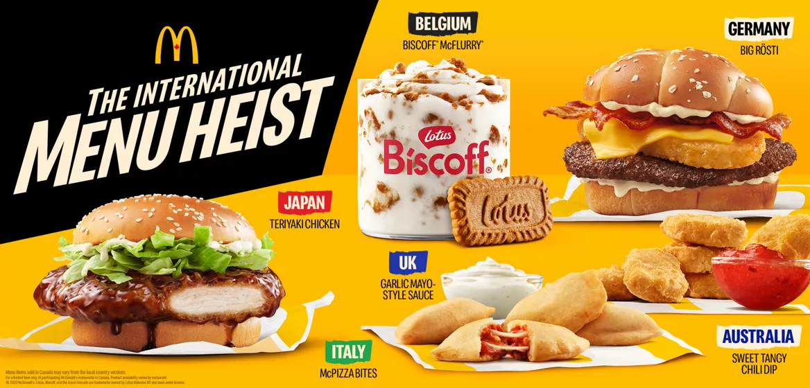 McDonald's International Menu