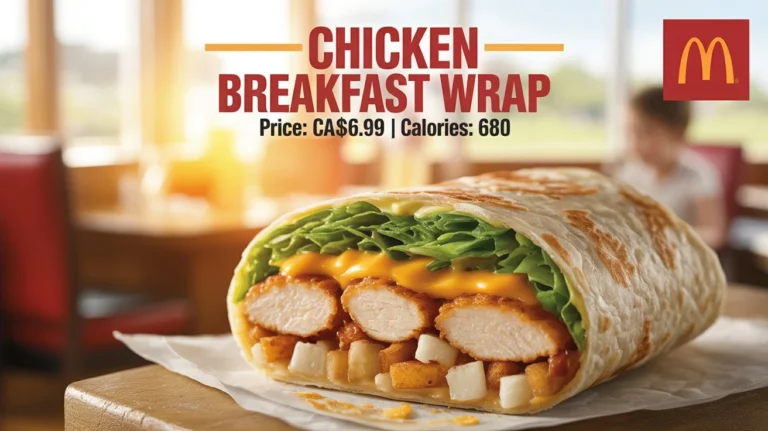 McDonald's Chicken Breakfast Wrap