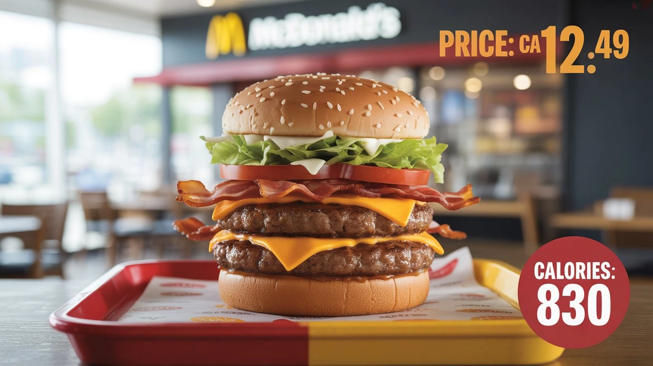 Double Quarter Pounder BLT
