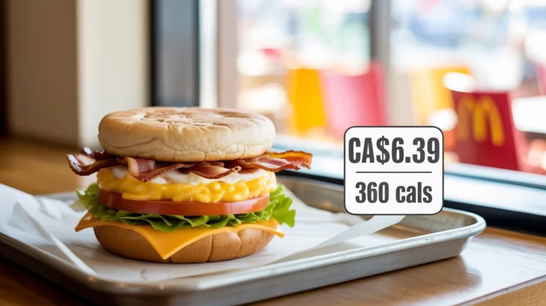 Egg BLT McMuffin