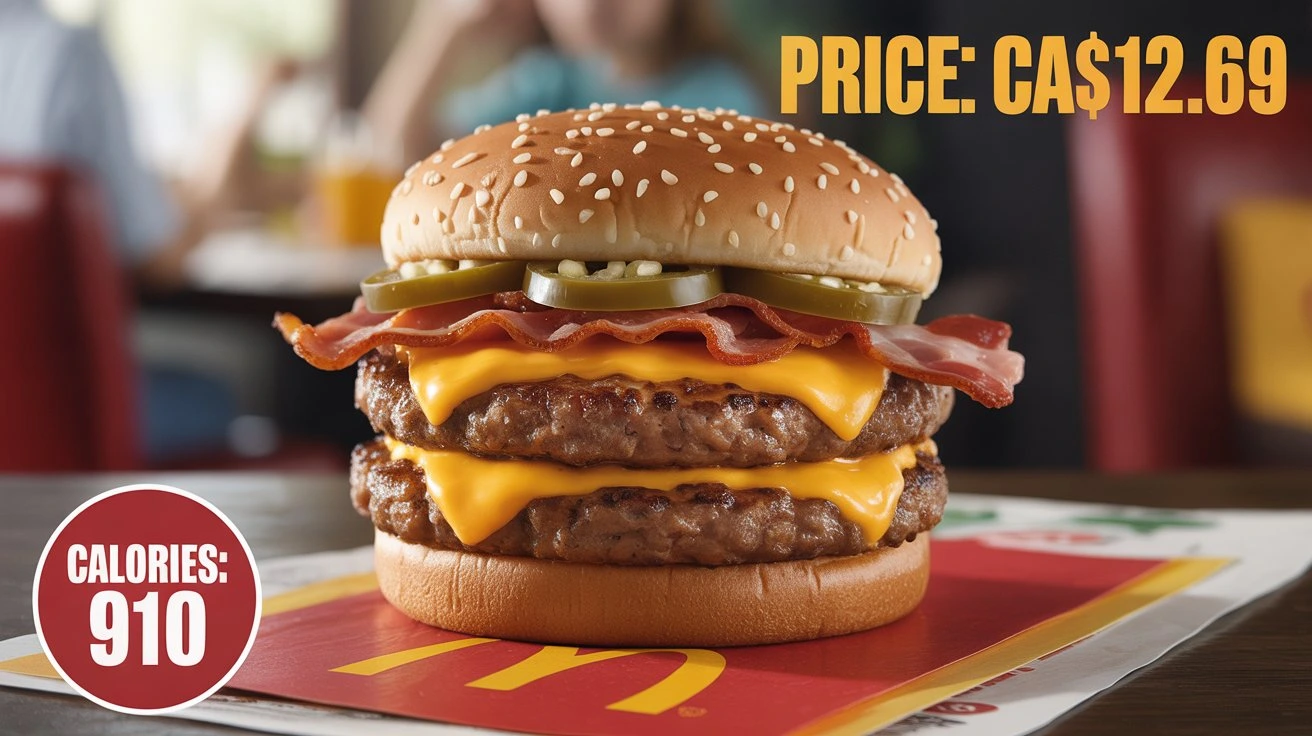 Double Cheesy Jalapeño & Bacon Quarter Pounder