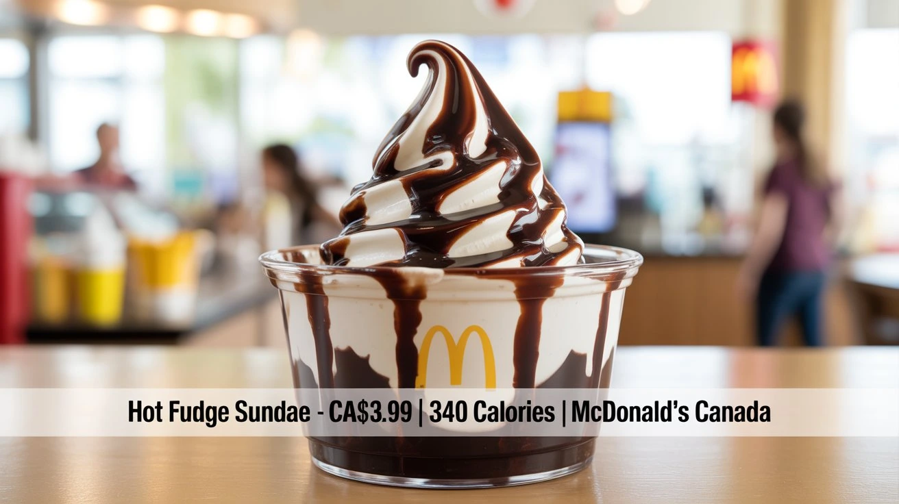 McDonald's Hot Fudge Sundae