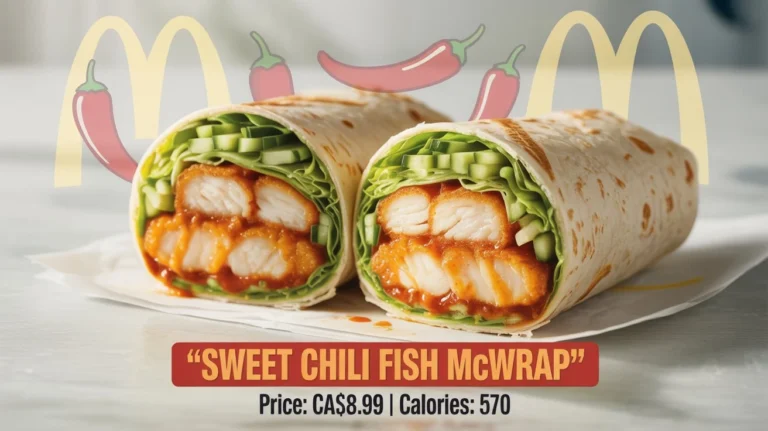 Sweet Chili Fish McWrap