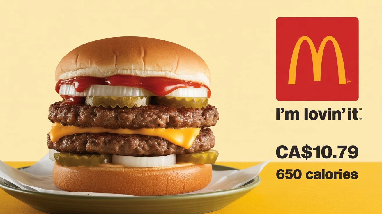 Double Quarter Pounder without Cheese